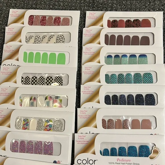 Color Street nail strips lot of 50 sets NWT - Picture 4 of 10